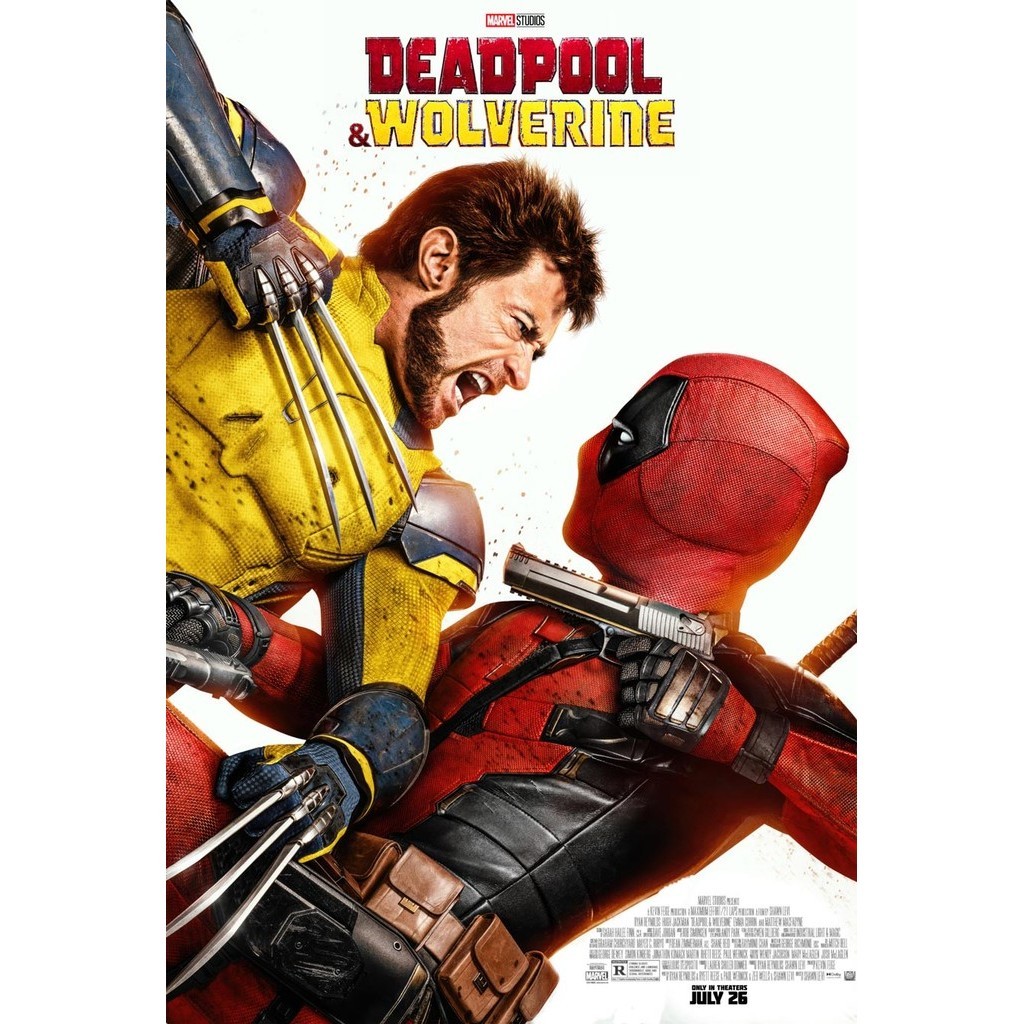 Poster Cartaz Deadpool & Wolverine G