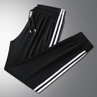 Calças masculinas pra atividade física academia e corrida com cordão e bolso com zíper