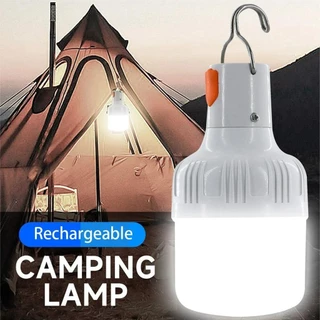 Lâmpada Recarregável USB De 300W Para Acampamento Ao Ar Livre Com Barraca De Trabalho De Emergência Portátil Churrasco Camping
