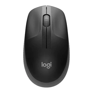 Mouse Sem Fio Logitech M190 Cinza Carvão Original e Lacrado design ergonômico
