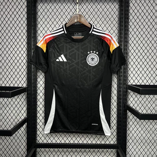 Camiseta esportiva masculina alemã preta edição especial 24-25 GM