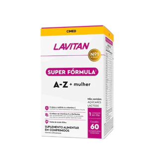 Lavitan A-Z Mulher Super Formula 60 Comprimidos