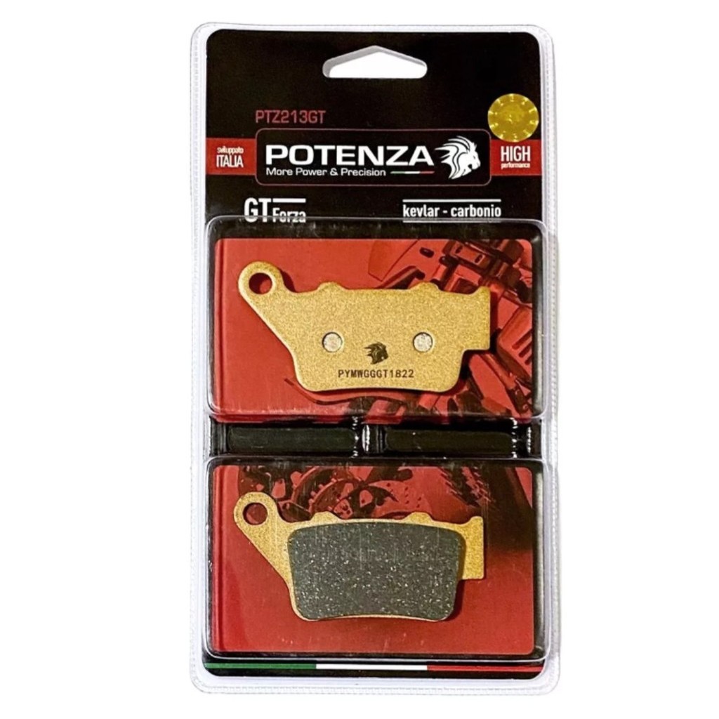 Pastilha de Freio Traseira P/ Bmw F800 Gs / G 650 Gs / S 1000rr / F700 Gs / F 650 Gs Potenza Gt Forza (Metálica)