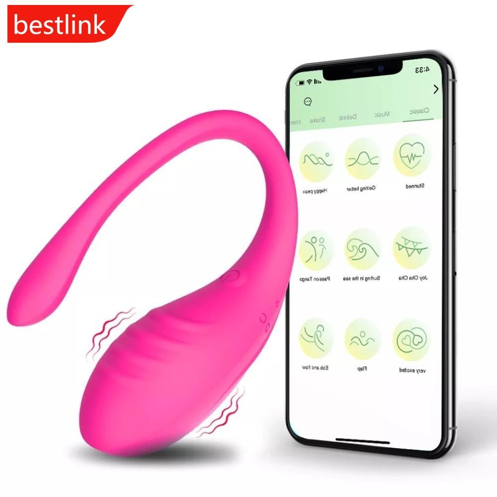 BESTLINK Controle De Vibrador Bluetooth No Celular Loja De Sexo Silencioso A9U3