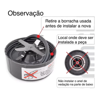 2 Anéis De Vedação Para Processador Mallory B. Power 1000w