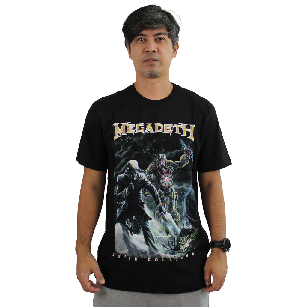 Camiseta Megadeth Super Collider | Shopee Brasil