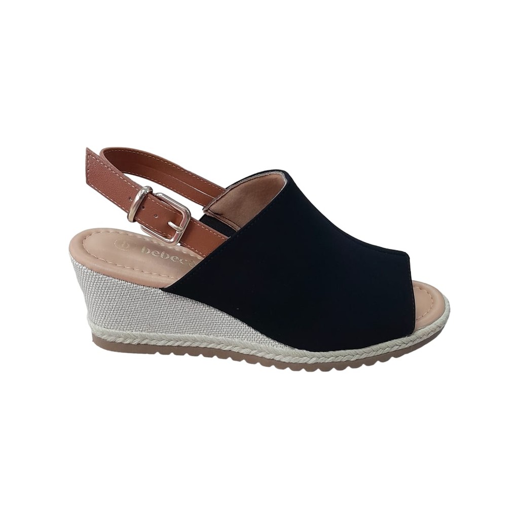 Buy sandália anabela bebecê corda feminina Outlet