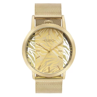 Relógio Euro Feminino Glitz Dourado - EU2036YUE/4D
