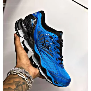 Tenis Mizuno Pro 8 Azul Masculino Lançamento - Tênis Prophecy Mizuno Pro 8 Azul Femenino & Masculino Promoção