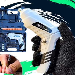 kit Parafusadeira/furadeira 47 Pçs À Bateria Carregador Usb Oferta especial