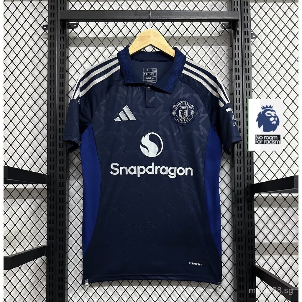 Fans Issue MU Jersey 24/25 Manchester United Away Camisa De Futebol ...