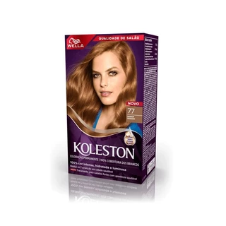 Koleston Colr Marrom Dourado 77 55g