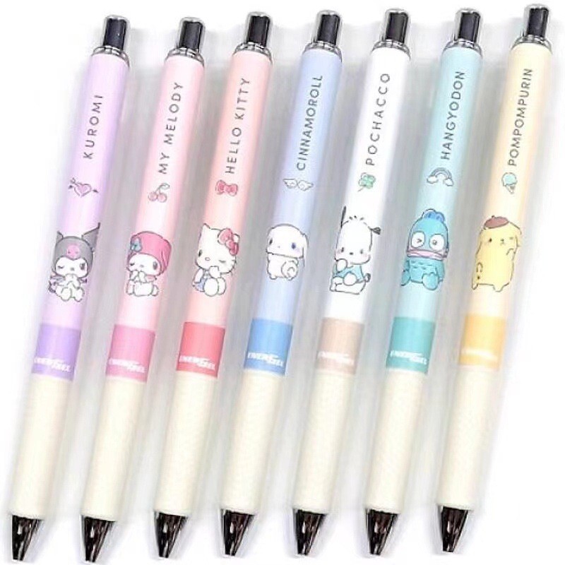 Pentel Sanrio Co Brand Limited Caneta Gel Preta Textura Fosca Hello ...