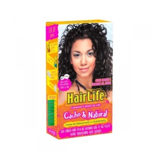 Creme De Relaxamento E Ondulamento Hairlife Cacho  Natural Com 1 Unidade em Oferta na Shopee