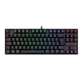 Teclado Mecanico Redragon Kumara Pro, RGB, Switch Marrom, Preto, K552RGB-PRO-V2-PT-BROWN em Oferta na Shopee