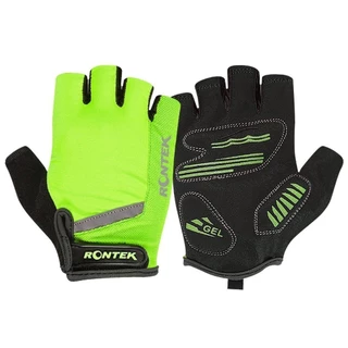 Luva de Ciclismo Rontek RT-20 Gel Verde