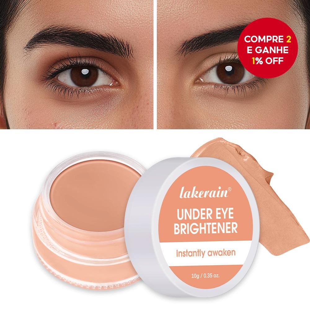 Lakerain Corretivo para Olheiras - Creme de Maquiagem com Alta ...