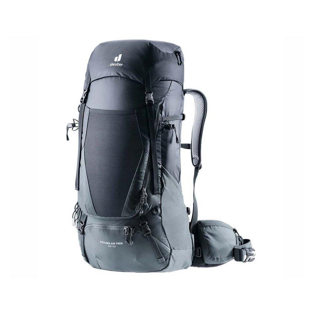 Imagem do produto Mochila Trekking Futura Air Trek 50+10 litros Preta Deuter