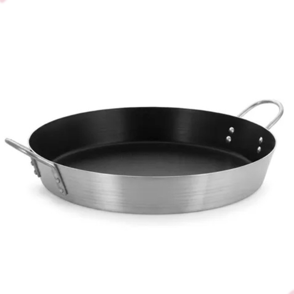 Stufa Antiaderente 40cm – Padella Professionale Per Torrefazione Con Rivestimento Quantum 2, Acciaio Al Carbonio - 4