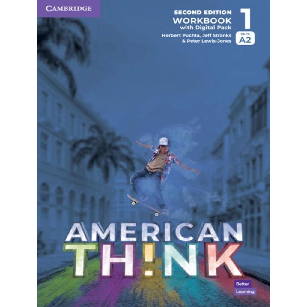 American Think 1 Workbook With Digital Pack 2Nd Ed | Shopee Brasil