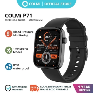 COLMI P71 Smart Watch IP68 Bluetooth 1,9 Polegadas Tela IPS 140+ Modos Esportivos Unisex