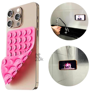 Silicone Ventosa Para Celular Dupla Sucção Suporte Universal Pronta Entrega