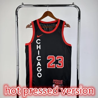 NBA jersey Versão Prensada A Quente Chicago Bulls # 23 Camisa De Basquetebol 2024