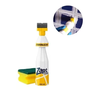 Zapt Tinta Para Rejunte Branco Fortaleza 200ml