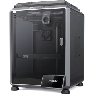 Impressora 3D FDM Fechada K1C Extrusora Modo Silencioso Cor Preta Creality