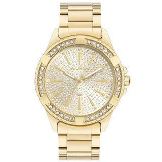 Relógio Euro Feminino Stones Dourado - EU2036YTQ/4D