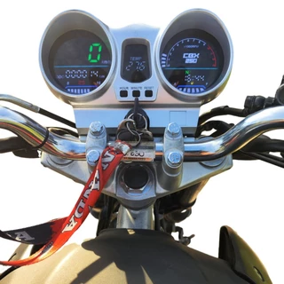 Painel Digital Led Blackout Cbx 250 Twister 2001 2002 2003 2004 2005 2006 2007 2008 Modelo Original Honda