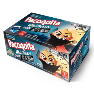 Paçoquita Halloween Pinta a Lingua 120g - Santa Helena