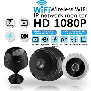 Câmera Mini A9 Wifi Sem Fio Espiã Segurança Doméstica Externa Digital Com Suporte Usb Bivolt 1080P HD Visualize Celular em Oferta na Shopee