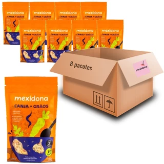 Kit c/ 8und Canja +Grãos MEXIDONA 120g
