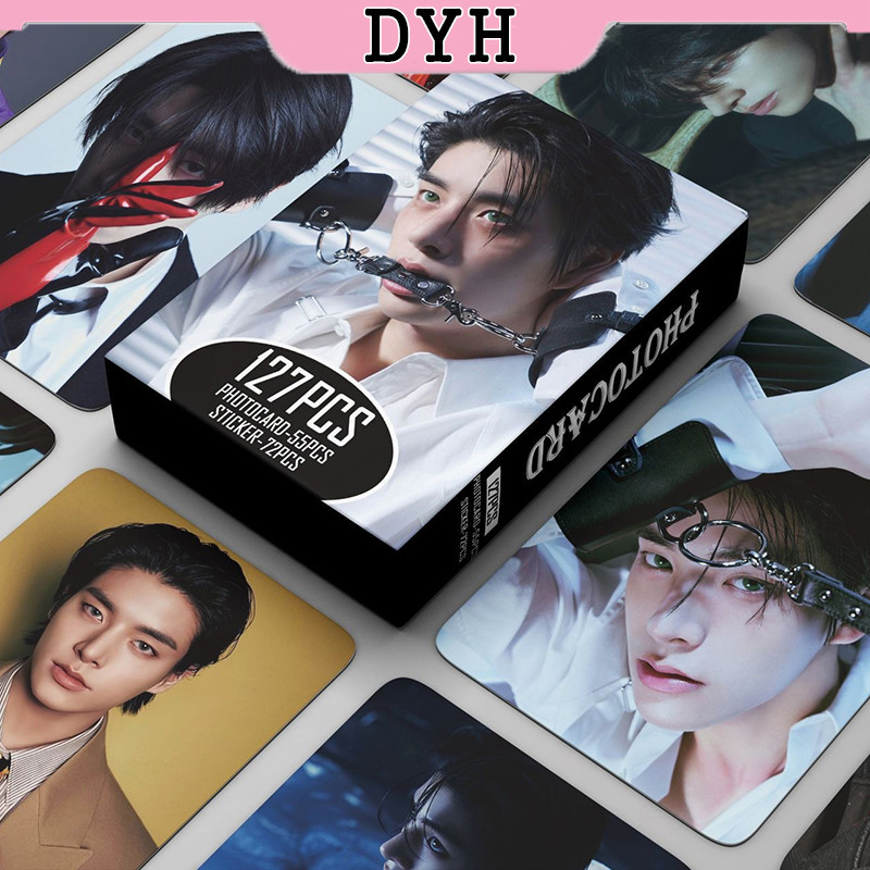 127 Pçs/Caixa ENHYPEN JAKE Photocard DESIRE UNLEASH Álbum Adesivo