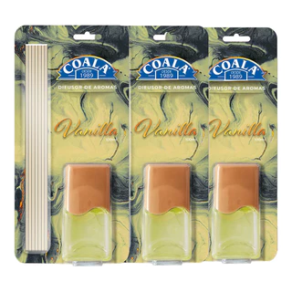 Kit 3 Difusores Coala - Vanilla em Oferta na Shopee