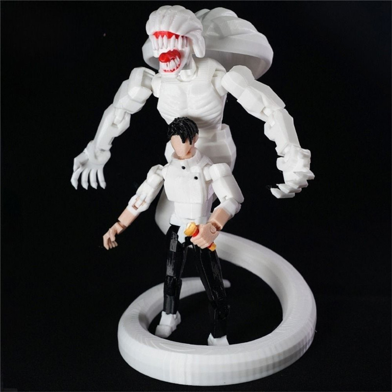3D Impresso Jujutsu Kaisen Yuuta Katana Figuras De Ação Manequim13