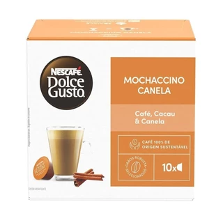 Café em Cápsula Nescafé Dolce Gusto Mochaccino Canela 10 Cápsulas em Oferta na Shopee