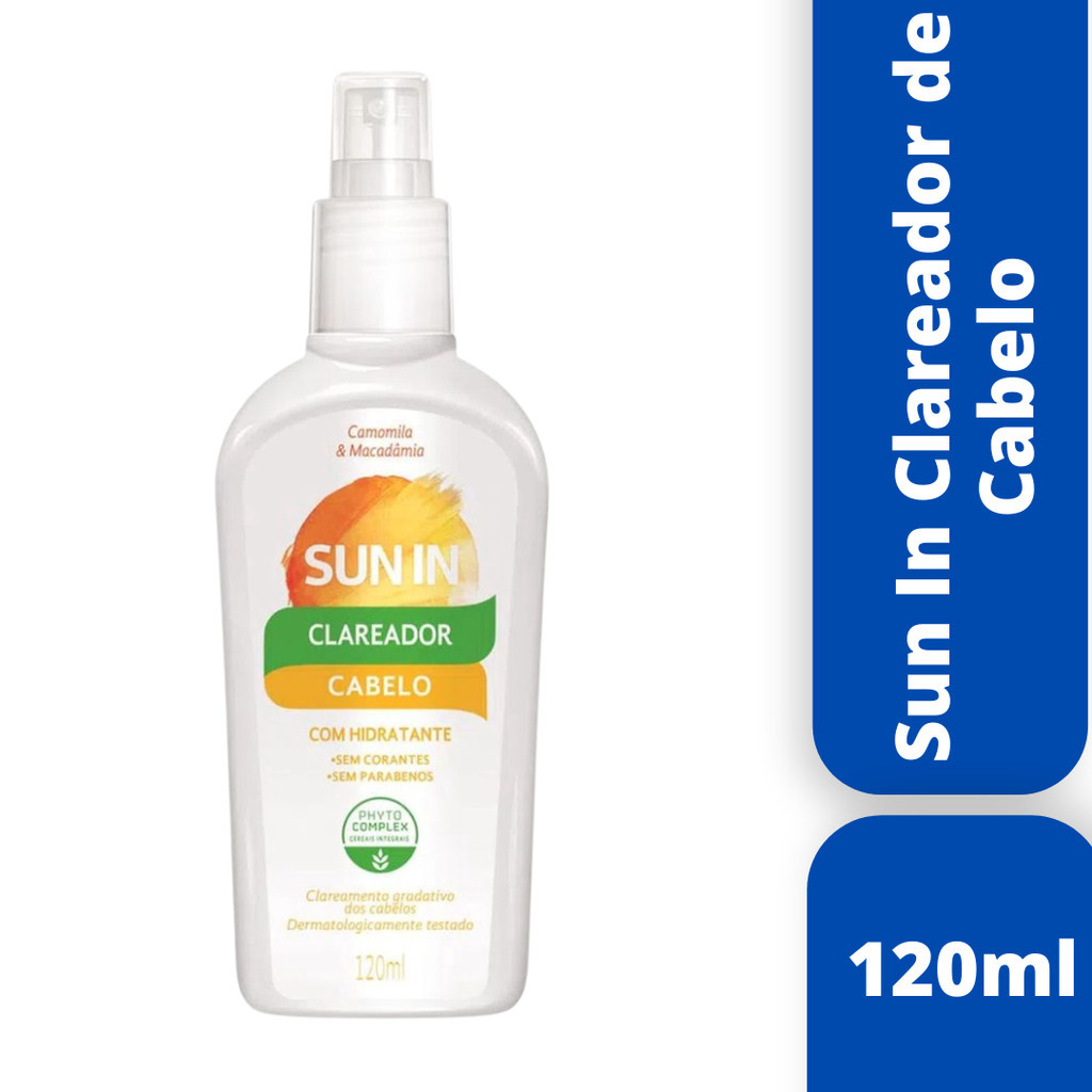 Clareador Sun In Spray Para Cabelos - Original Phytoervas 120ml ...