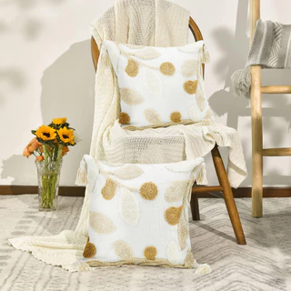 MODUS 1PC Coco Capa De Almofada Artesanato de Bordado Super Macio Roupa De Cama Para Casa N1032