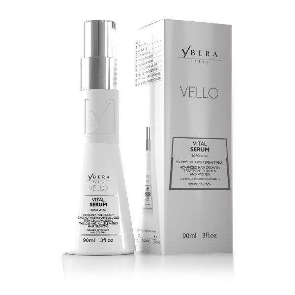 Tônico Poderoso Soro Vital Vello 90ml - Ybera Paris
