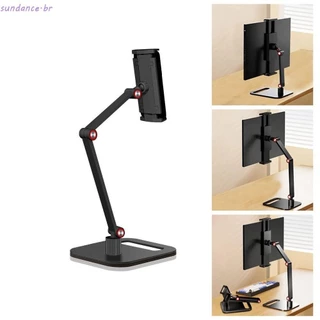 SUNDANCE Suporte De Monitor Portátil , 360 ° Para De Mesa Giratório Ajustável Em Altura , Multiuso Sem Furos Expansível Montagem
