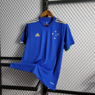 21 /22 C-O Home Camisa De Futebol Dos Homens Azul Camisa Esportiva R5HP
