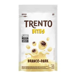 Chocolate Trento Bites Chocolate Branco - Dark 120g