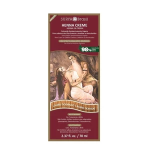 Henna Creme Louro Dourado Surya Brasil 70ml