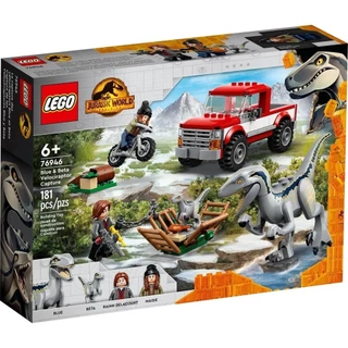 LEGO Jurassic World - Captura dos Velociraptores Blue e Beta - 76946