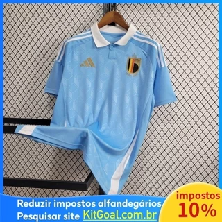Camisa De Futebol 2024 Bélgica Away QCQ7