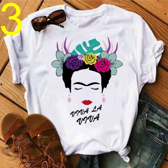 CAMISETA BLUSA TSHIRT BABY LOOK FRIDA kahlo MULHER EMPODERAMENTO FEMININO feminista MINIMALISTA Shopee Brasil