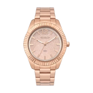 Relógio Euro Feminino Glitz Rosé - EU2039KG/4J