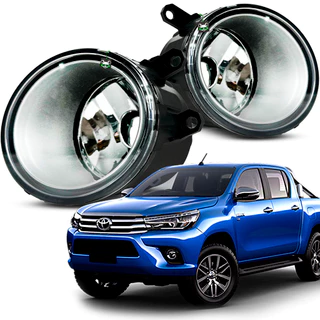 Par Farol Auxiliar Milha Toyota Hillux 2016 2017 2018 2019
